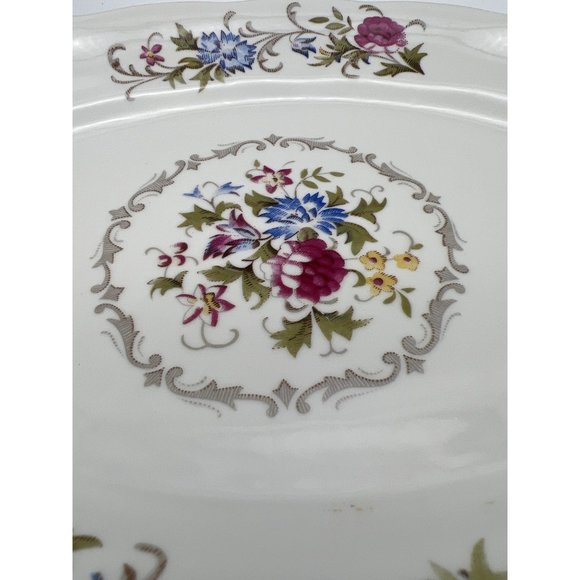 Favolina Karolina Poland Summer Garden 13" Serving Platter Oval Floral Pattern - Picture 2 of 5